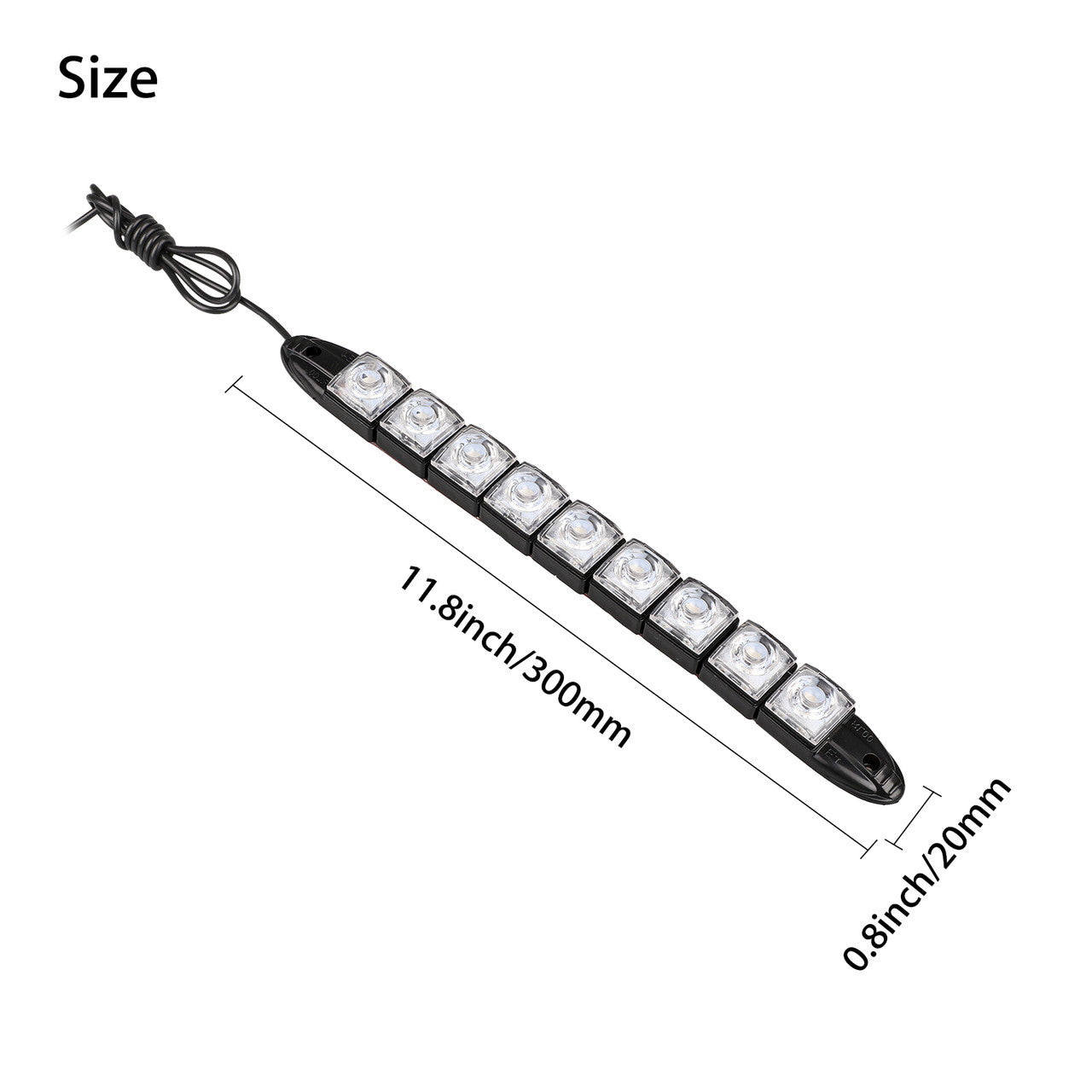 Marine Boat Bow Led Navigation Lights Deck Lights Stern Lights Boat Light IP67 Waterproof,2pcs