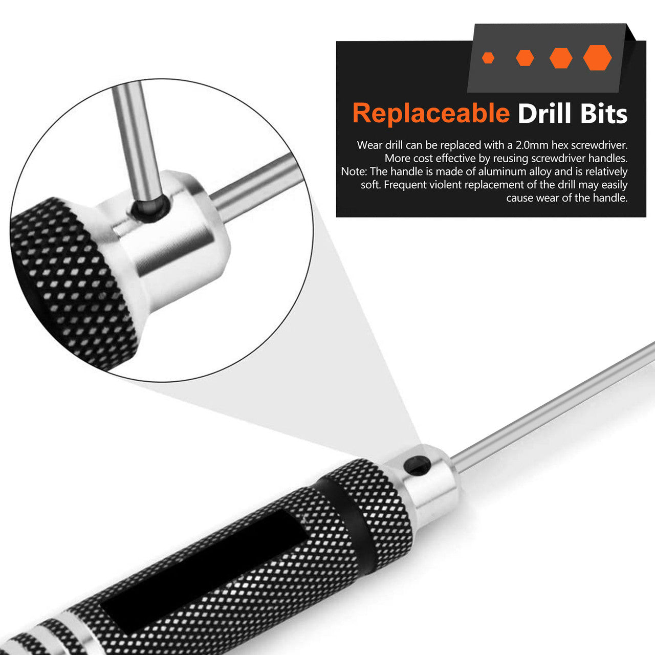 4pcs Hex Screwdriver 1.5 2.0 2.5 3.0mm RC Car Boat Helicopter Hex Screw Driver - RC Model Screwdriver Tool Kits