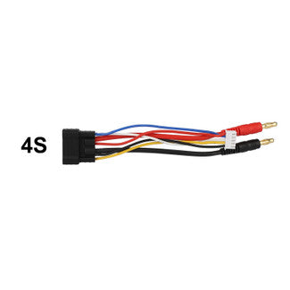 Battery Harness 4mm Bullet Connector, 4mm Banana/Bullet to Traxxas ID Male Plug Connector, 4S