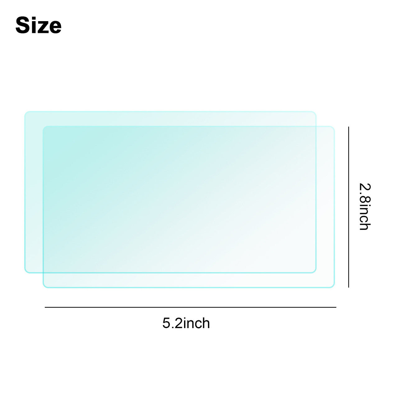 High-Hardened Tempered Glass Screen Protector Film for DJI Mini 3 Pro with High Transparency