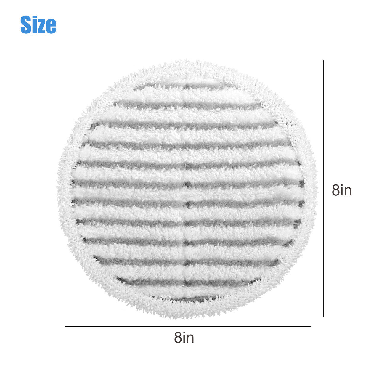 Replacement Mop Pads, Easy to Remove and to Reaplce, for Bissell powered hard floor mops, 6Pcs