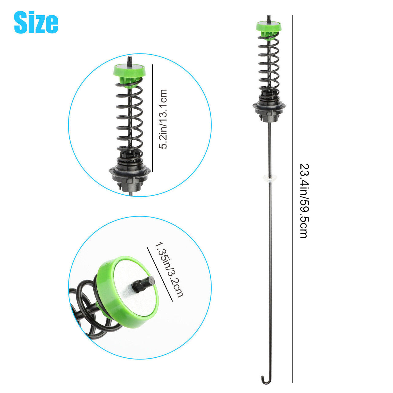4PCS W11130362 Suspension Bar Kit - Reduce Washer Vibration, Compatible with Whirlpool Maytag and More