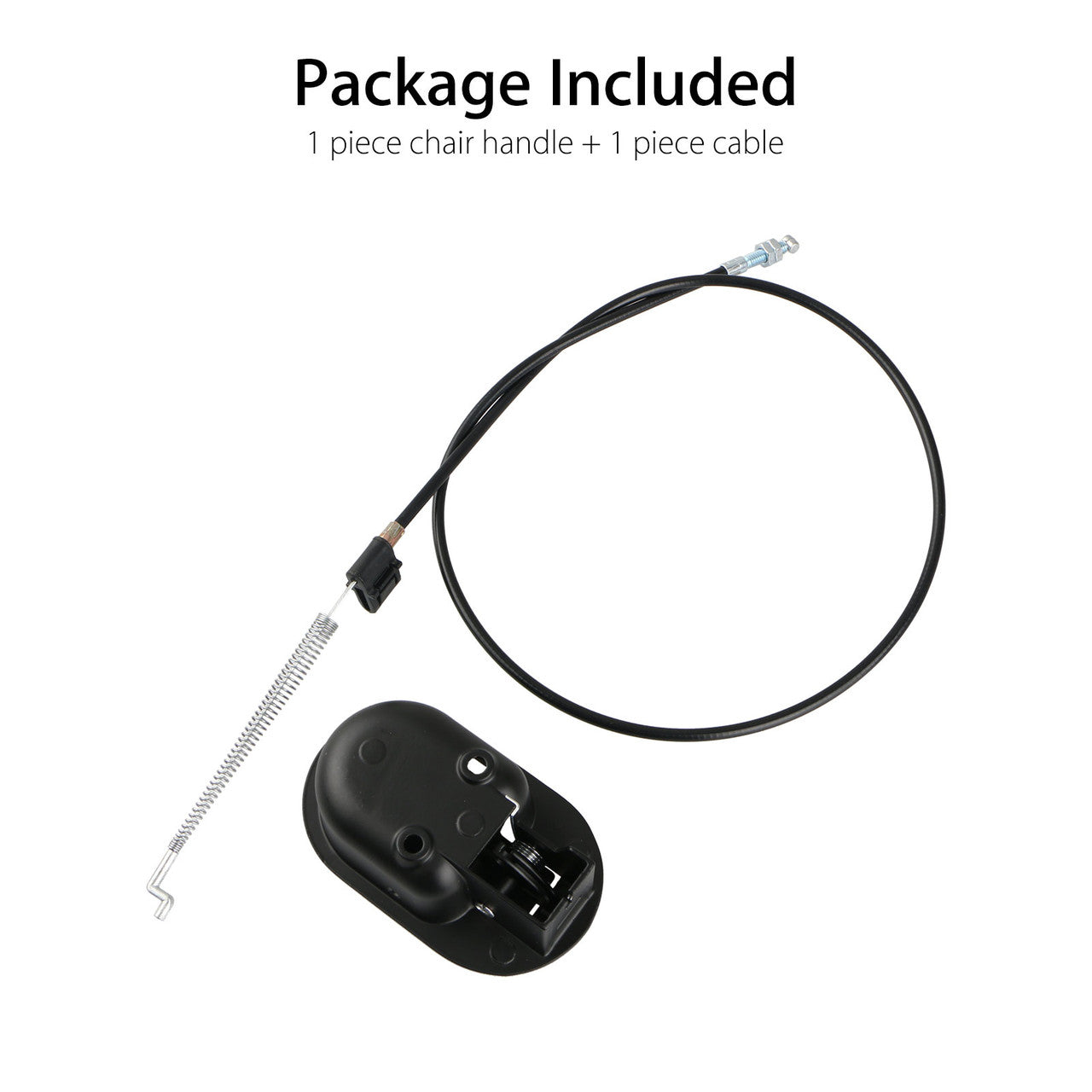 Universal Plastic Sofa Chair Recliner Release Pull Handle Replacement Parts with Cable Fits for Ashley and Most Major Recliner Brands Sofa, Exposed Cable Length 4.75", Total Length 36"
