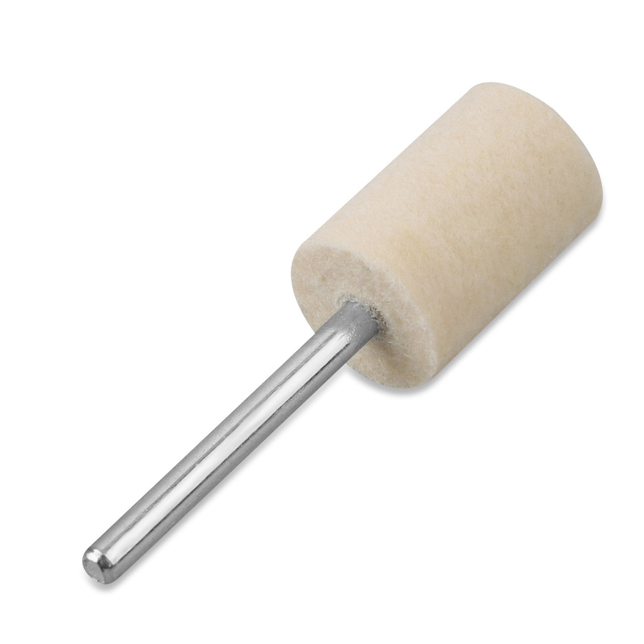 Wool Felt Polishing Set Mounted 1/8" Shank Buff Wheels Shank for Dremel Rotary Tools Accessories Pack of 20Pcs