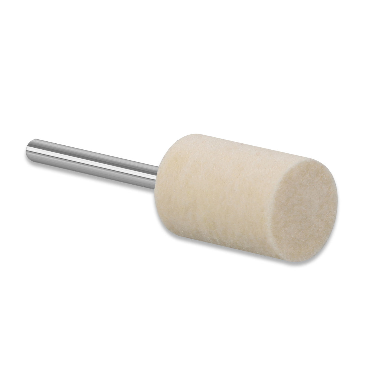Wool Felt Polishing Set Mounted 1/8" Shank Buff Wheels Shank for Dremel Rotary Tools Accessories Pack of 20Pcs