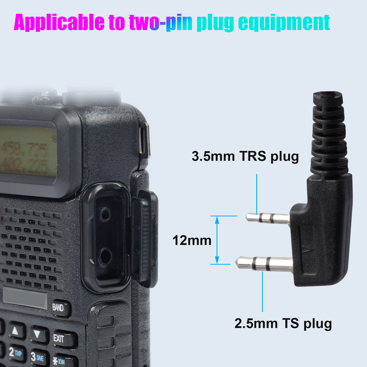 Walkie Talkies Earpiece Headset