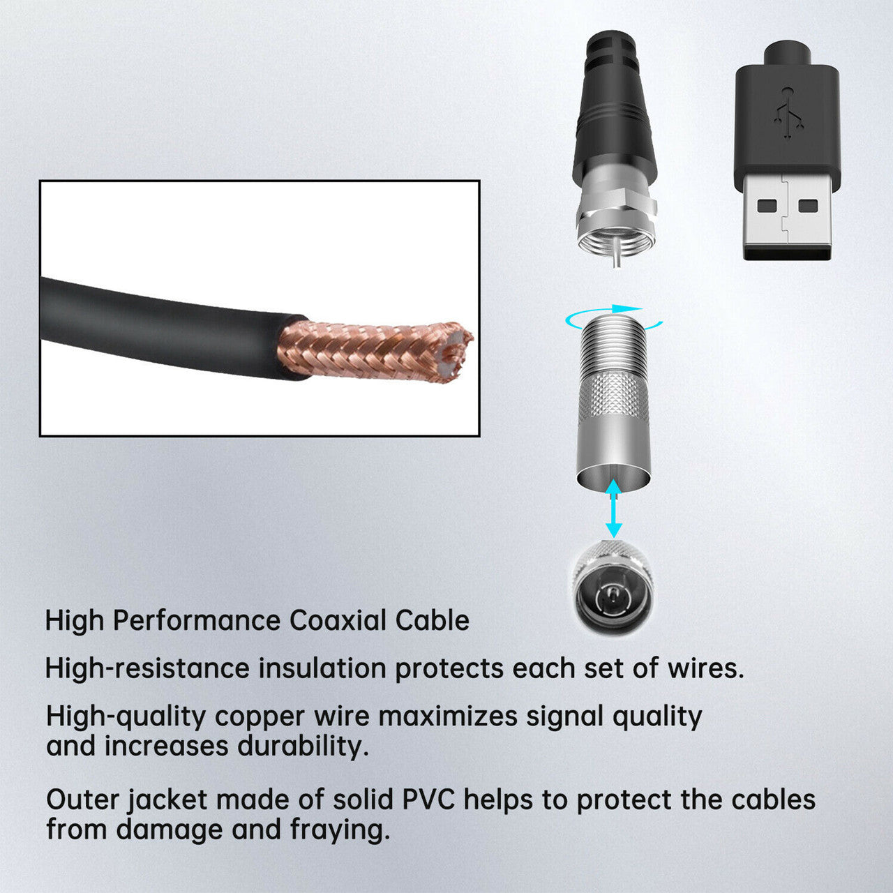 New Indoor HDTV Antenna with a Unique Design and Strong Signal Reception, Easy to Install