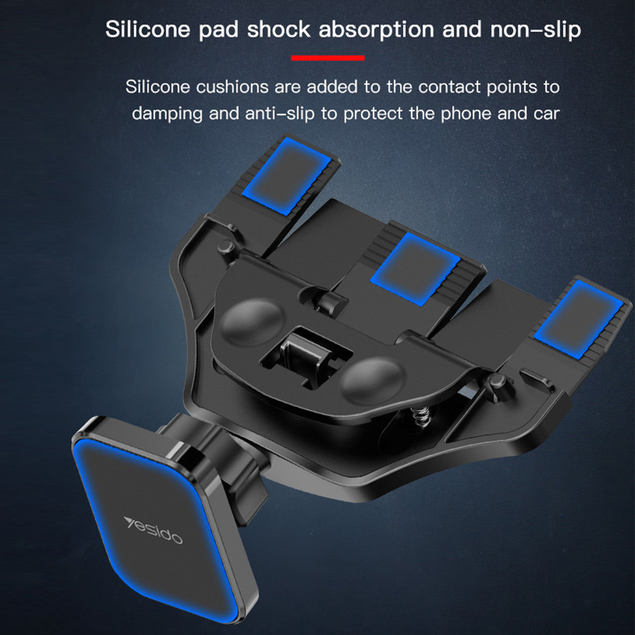 Universal Magnetic CD Slot Car Phone Mount, CD Player Phone Mount, Hands-Free Car Phone Holder with One Hand Operation Design, Compatible iPhone 12 Pro Max11/11Pro/Xs MAX/XR/XS/X/8, Galaxy S10/S10+/S9