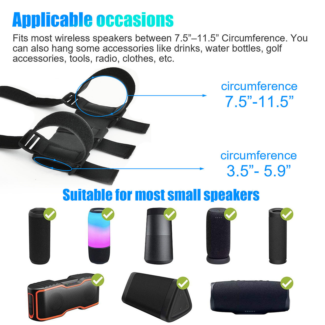 Bluetooth Audio Strap for Various Bluetooth Devices