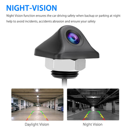 HD Reverse Backup Camera with Night Vision, Vehicle Rear-view Reverse Cam w/ 170° Wide Viewing Angle, Parking Camera Monitor for 12V Car Truck SUV RV, IP67 Waterproof