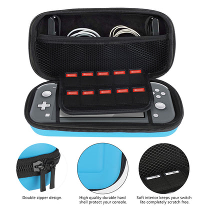 Switch Protective Accessories, Travel Carrying Case Bag Compatible with Nintendo Switch, Come with Switch Clear Cover, Screen Protector Film and Thumbstick Grip Caps Replacement