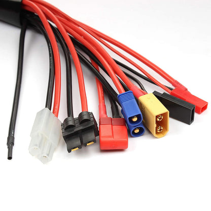 8 in 1 RC Lipo Battery Connector Adapter Charger Convert Cable