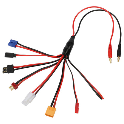 8 in 1 RC Lipo Battery Connector Adapter Charger Convert Cable