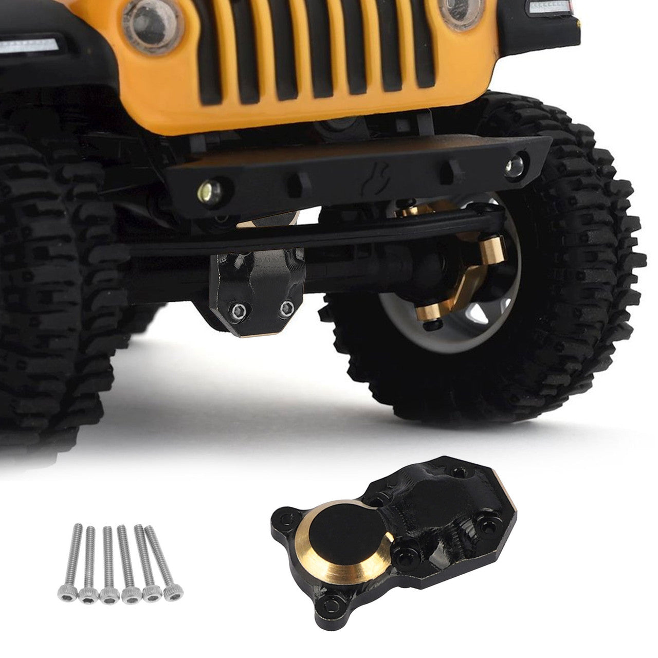 Diff Cover for Front and Rear for Axial SCX 24 RC Cars
