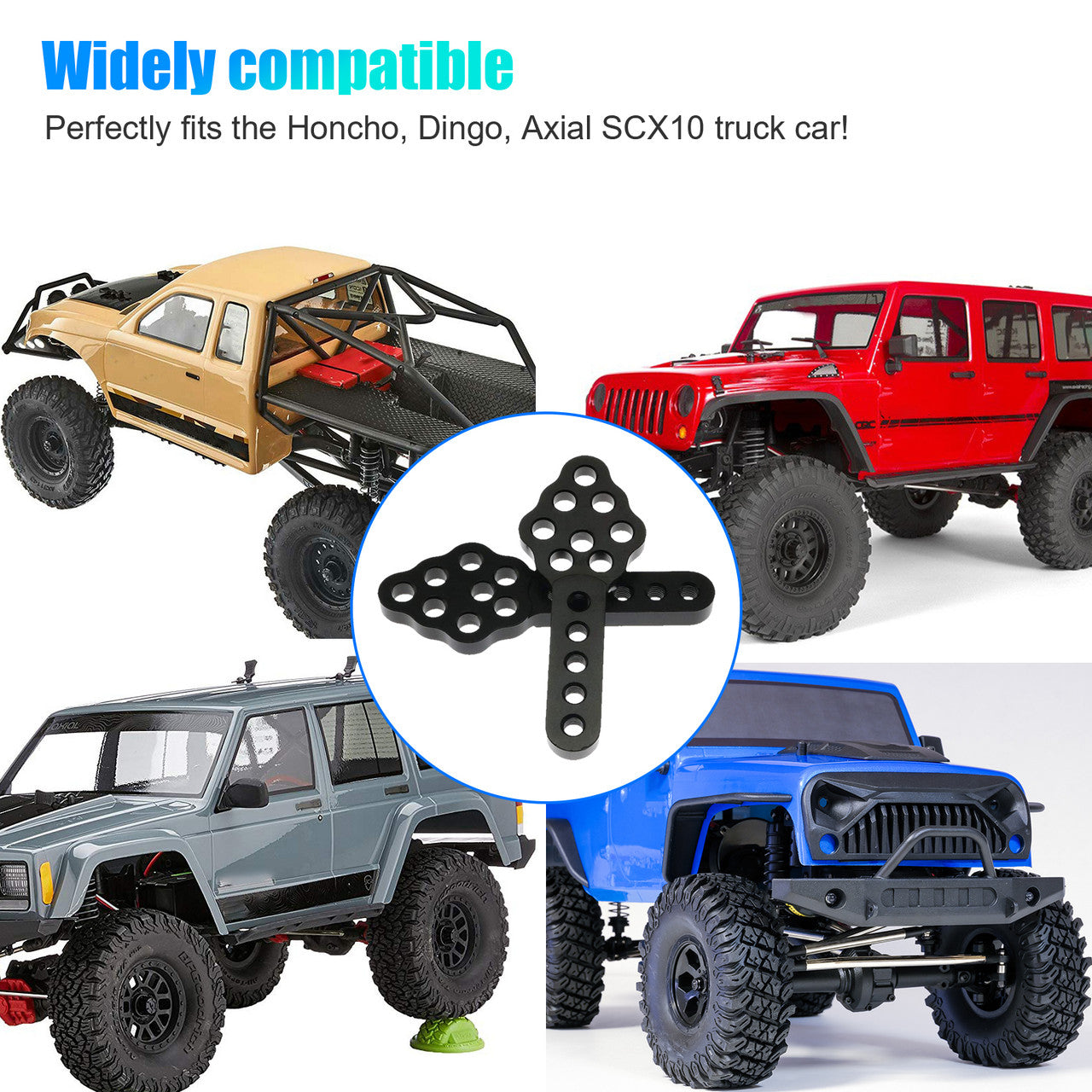 Shock Mount Lift Kit for RC 1/10 Axial SCX10