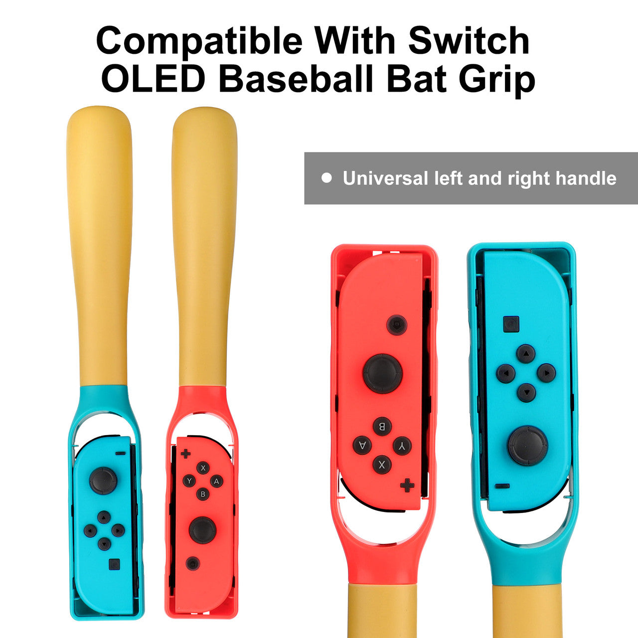 (Plural) Switch Game Controller Grips - Enhance Your Gaming Experience with Comfort and Durability