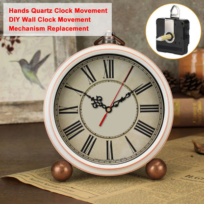 2 Pair Hands Quartz Clock Movement Battery Operated DIY Wall Clock Movement Mechanism Clock High Torque Long Shaft Clock Movement Repair Parts Replacement Kit (Shaft Length 1.2 Inch/ 31 mm)
