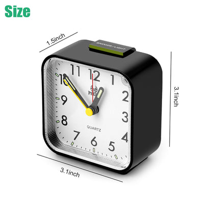 Silent Alarm Clock - Quite simple to set and operate.Keeps Time And Energy Efficient