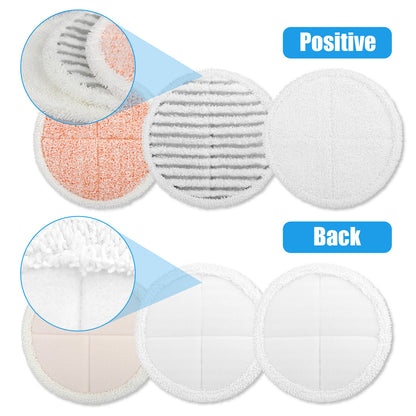 Replacement Mop Pads, Easy to Remove and to Reaplce, for Bissell powered hard floor mops, 6Pcs