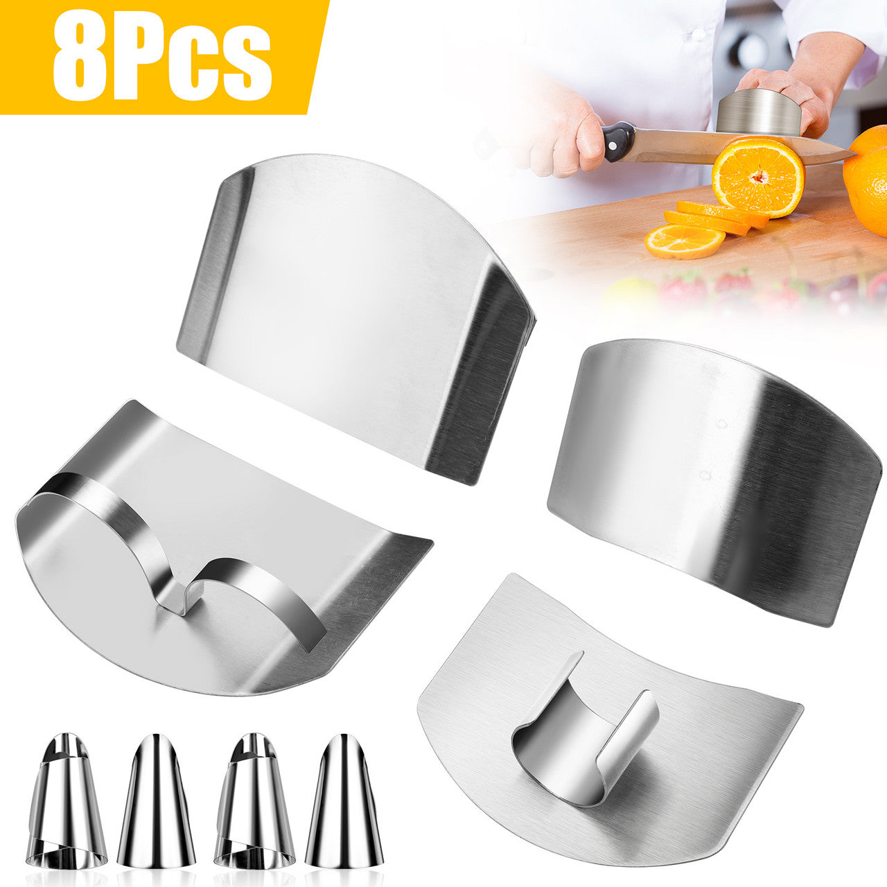 304 Stainless Steel Vegetable Cutting Finger Guard Hand Guard