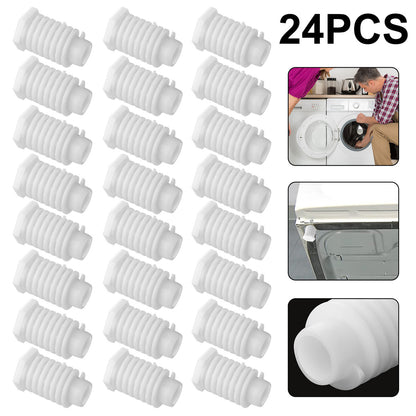 24 Pcs 49621 Dryer Leveling Legs - 1.8 IN Replacement for Whirlpool Ken-more Dryer (White)