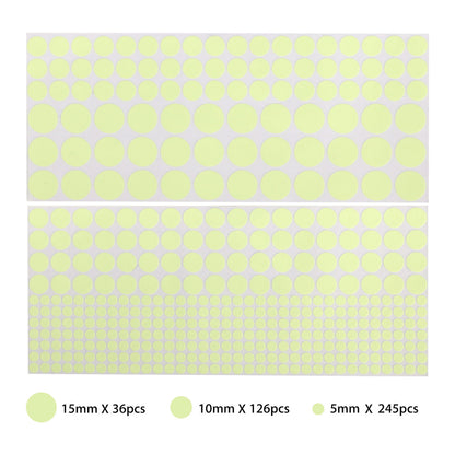 Glow in the Dark Stars for Kids/Children Bedroom Walls & Ceiling of Starry Night Sky, Adhesive Decals & Dots Tested & Proven Very Sticky, 400-pack