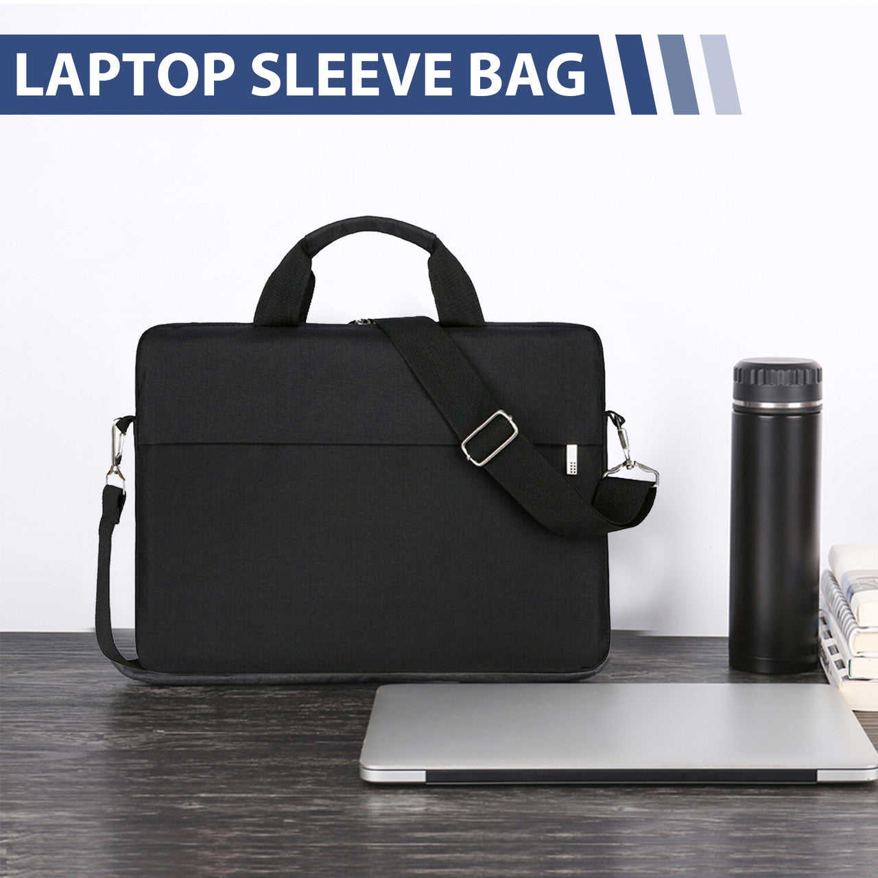 Laptop Sleeve Case Cover, Protective Laptop Shoulder Bag fits for 13/14/15.6Inch Acer Aspire 3/5/7 Laptop, HP Pavilion, ASUS ROG Zephyrus, MacBook Air/Pro & Dell Toshiba Lenovo Samsung Notebook