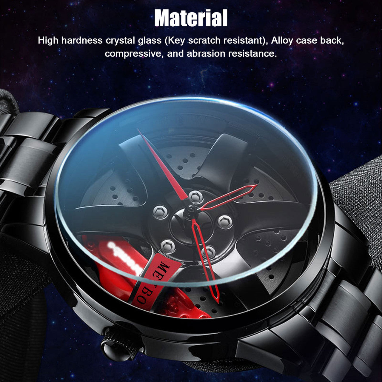 MEIBO Quartz Watch Wristwatch Car Wheel Custom Sport Design Watches ...