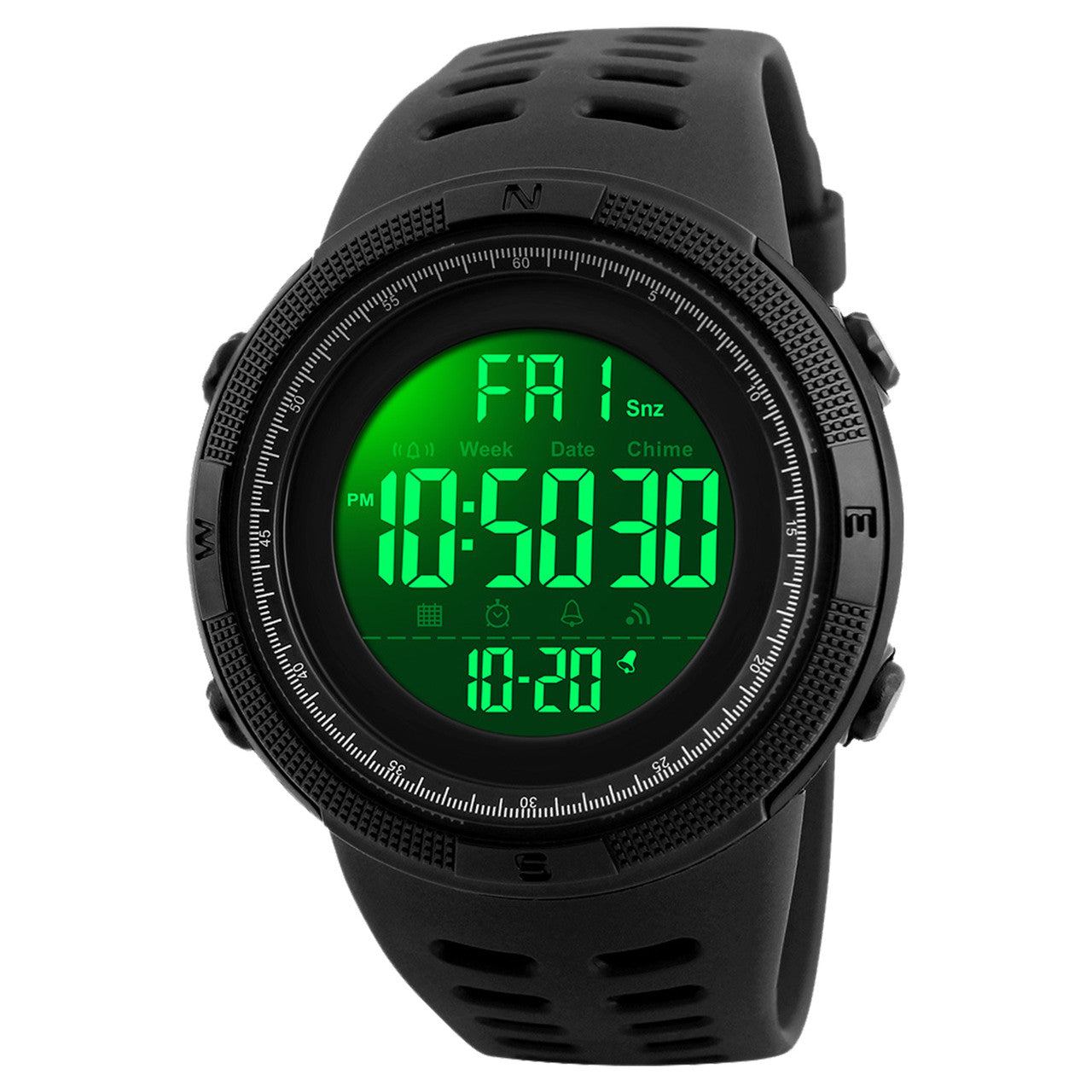 SKMEI 1251 Men's Outdoor Alarm Quartz Wrist Watch