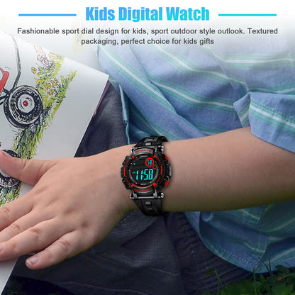 Kids Digital Electronic Watch Waterproof Children