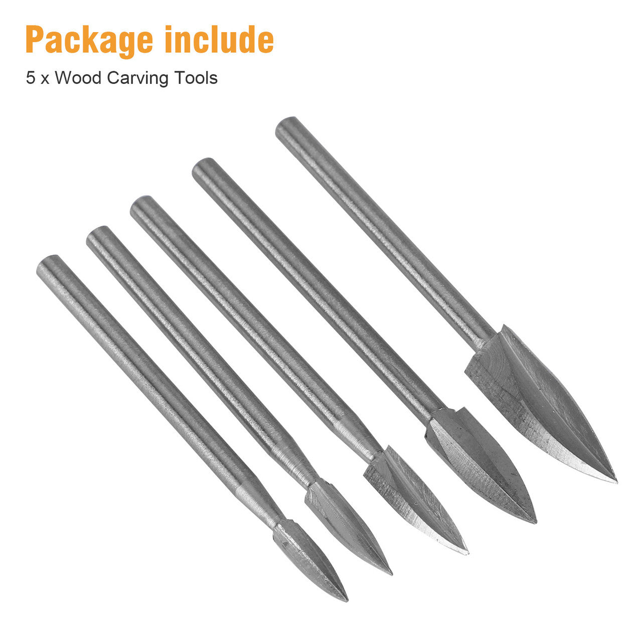Set Milling Engraving Wood Carving Drill Bit Set for Dremel Rotary Tools